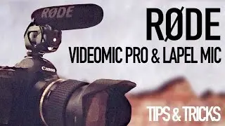 Equipment to improve your sound [Rode Videomic Pro + smartLav+]