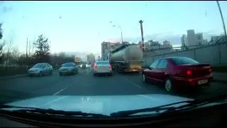 ДТП   Гринченка 17 03 2017 Форд Фиеста   Митсубиши Лансер