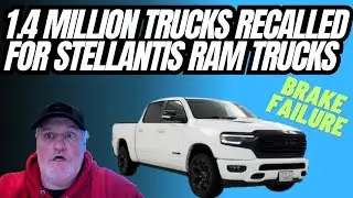 Stellantis Recalls 1.4 Million Vehicles Over Brake Failure