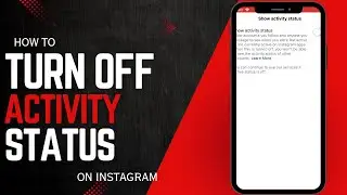 How to Turn on or Turn Off Active Status on Instagram