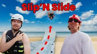 Vi Gjorde En Slip'N Slide I År Igen!