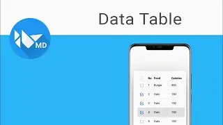 Kivy Tutorial 10 - Creating DataTable | KivyMD