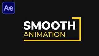 Smooth TITLE ANIMATION in After Effects | Tutorial Deutsch #1