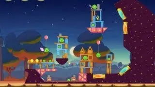 Angry Birds Seasons Abra-ca-Bacon 1-5 Walkthrough 3-Star