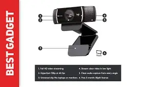 Best Webcam 2021 - Logitech C922x Pro Stream Review