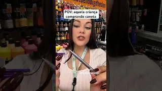 POV: aquela criança comprando caneta #shorts #asmr #humor