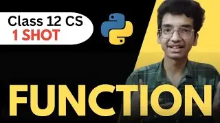 Functions🔥One shot Class 12 Computer Science | FREE NOTES🔥