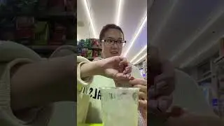 making my first Korean convenience store drink! 🥤