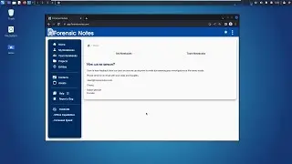 Install Forensic Notes PWA on Linux, Windows and MacOS