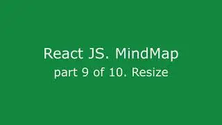 Create react App. Part 9 of 10: Resize