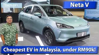 Neta V - cheapest EV in Malaysia, under RM90k with no downpayment!