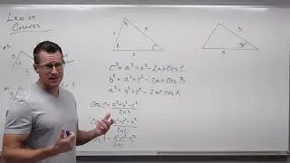 How to Use the Law of Cosines in Trigonometry (Precalculus - Trigonometry 33)