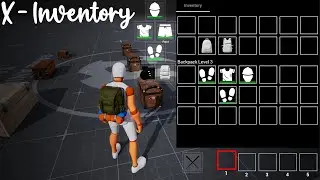 X - Game Animation Sample | Inventory Backpack