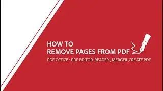 How To Remove Pages In Pdf | PDF Office : PDF Editor ,Reader , Merger