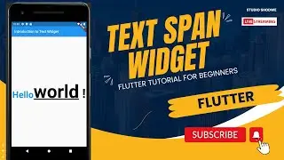 TextSpan Widget in Flutter || RichText Widget