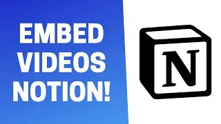 How to Embed Video in Notion!