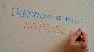 How to Remove Crayon From the Wall | Drew & Jonathan