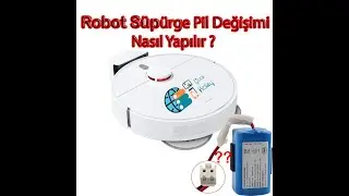 Robot Süpürgelerde Batarya Değişimi Nasıl Yapılır ? Xiaomi Robot Süpürge Pil Tamiri Nasıl Yapılır ?