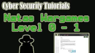 Natas Wargames OverTheWire: Level 0 - 1 | Cyber Security