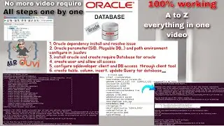 Oracle Database installation completed with errors solve | Sqldeveloper DB Query | User Permission