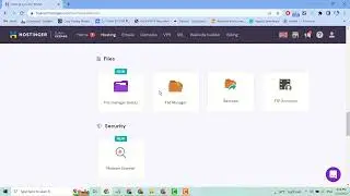 how to open file manager in hostinger