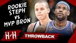 MVP LeBron James vs Rookie Stephen Curry EPIC Duel Highlights (2010.01.11) - LBJ Blocks Steph!