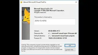 Uninstall and Remove Visual FoxPro 9