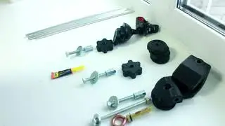 Собираю кронштейн с зажимом для телефона // Assembling a bracket with a phone clip