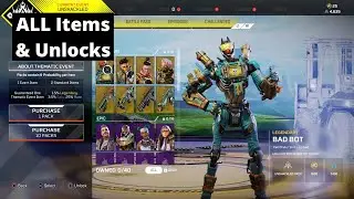 Apex Legends: Unshackled Event ALL items & Unlocks + Store items