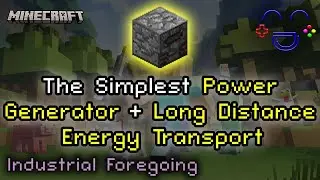 Minimal Power Generator - Industrial Foregoing MC 1.19.2