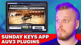 Use AUv3 in Sunday Keys App | How to load plugins in Sunday Keys App