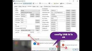 SetConfig for RNS 510 810 850 code read change code