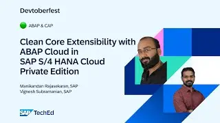 🟢 Clean Core Extensibility with ABAP Cloud in SAP S/4HANA Cloud Private Edition