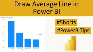 Draw Average Line in Power BI 