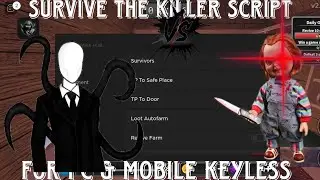 SURVIVE THE KILLER SCRIPT LATEST PASTEBIN | SUPER OP SCRIPT TELEPORT IN SAFE LOCATION (ROBLOX)