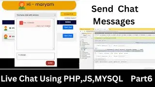 Send Chat Message - Chat Application using PHP Ajax Jquery - 6