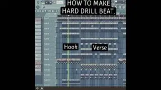 HOW TO MAKE A HARD DRILL BEAT