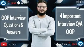 4 Important OOP Interview Questions And Answers | Object Oriented Programming Q/A (Hindi/Urdu)