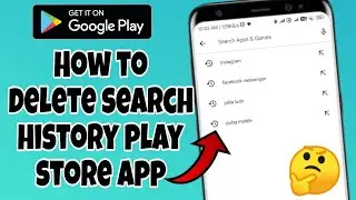 How to clear search 🔍 history on Play store app//Play store ke search history Kase delete kare