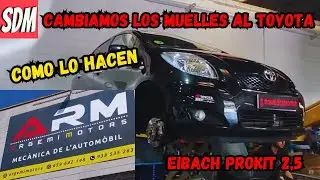 Cambiamos los muelles al Toyota en 