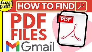 How to find pdf files in Gmail