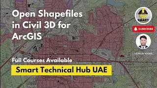 How to Open SHP files in civil 3d | SHP File Details in Civil 3D