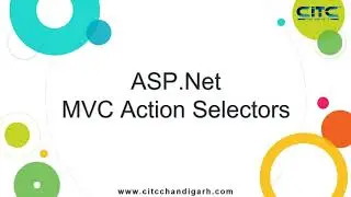 ASP Net MVC Action Selector Video Tutorials