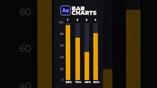 Create Bar Chart Infographics in After Effects #tutorial