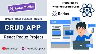 React Crud App with Redux Toolkit | React Redux Projects