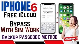 iPhone 6 iCloud Bypass with Sim Work: Backup Passcode Method using EFT Pro Tool