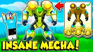 I Got A GIANT EPIC MECHA And Became THE STRONGEST PLAYER In MECHA SIMULATOR! (Roblox)