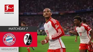 FC Bayern München - SC Freiburg 3-0 | Highlights | Matchday 7 – Bundesliga 2022/23