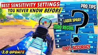 BEST SENSITIVITY FOR BGMI | NO RECOIL SENSITIVITY BGMI AND PUBG MOBILE | BGMI sensitivity code