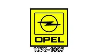 Opel historical logos